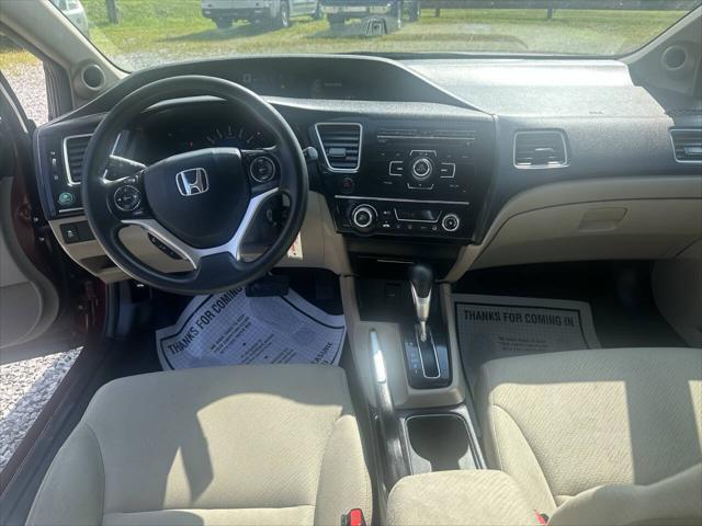 Photo of 2013 Burgundy Honda Civic