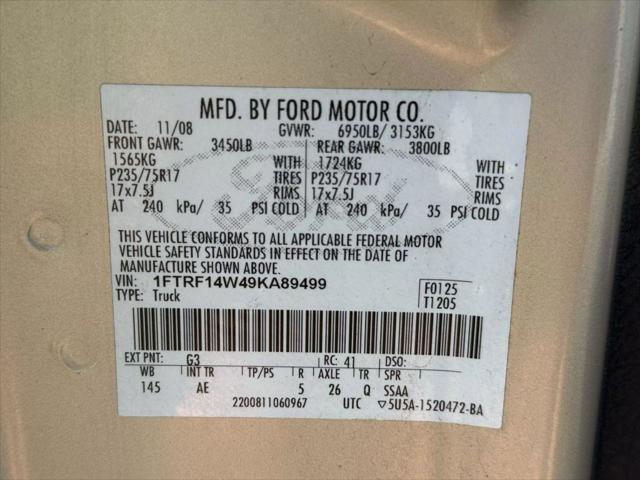 Photo of 2009 Gold Ford F-150