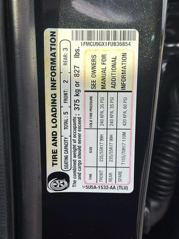 Photo of 2015 Tuxedo Black Ford Escape