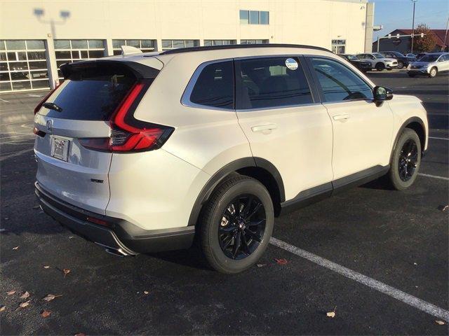 Photo of 2025 Platinum White Honda CR-V Hybrid