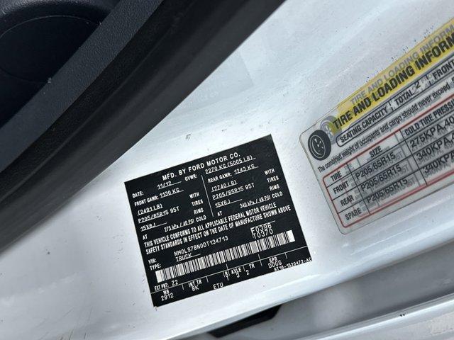 Photo of 2013 Frozen White Ford Transit Connect