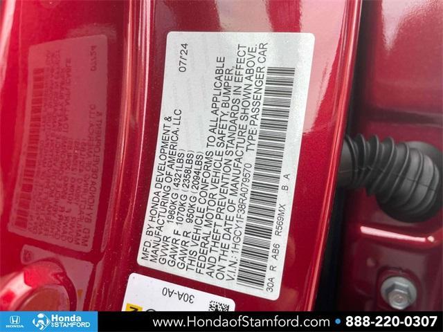 Photo of 2024 Radiant Red Metallic Honda Accord