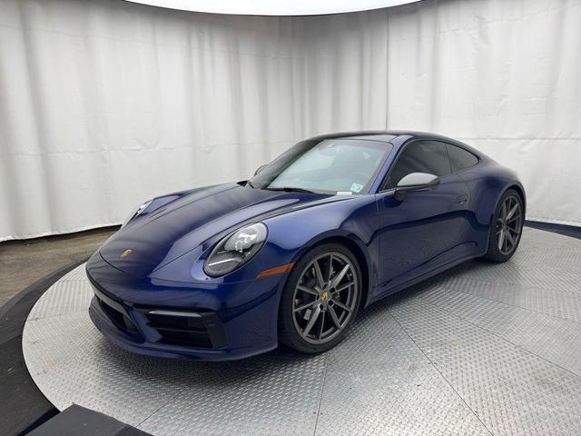Photo of 2023 Gentian Blue Metallic Porsche 911