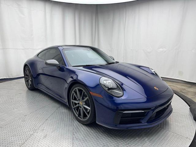 Photo of 2023 Gentian Blue Metallic Porsche 911