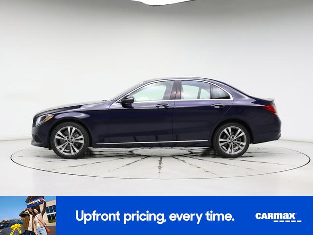 Photo of 2018 Blue Mercedes-Benz C-Class