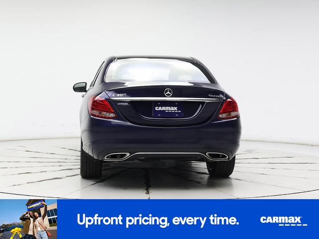 Photo of 2018 Blue Mercedes-Benz C-Class