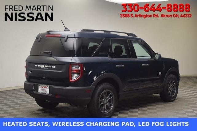 Photo of 2023 Alto Blue Metallic Tinted Clearcoat Ford Bronco Sport