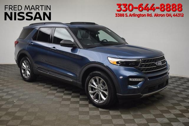 Photo of 2020 Blue Ford Explorer