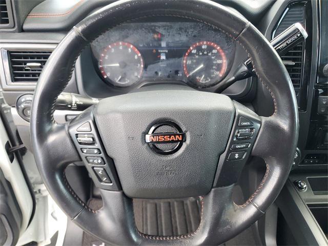 Photo of 2022 Glacier White Nissan Titan