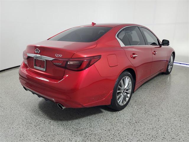 Photo of 2022 Dynamic Sunstone Red INFINITI Q50