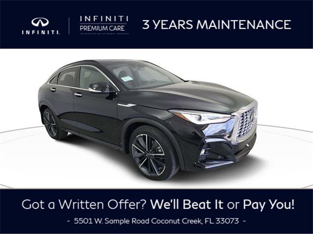 Photo of 2025 Black Obsidian INFINITI QX55