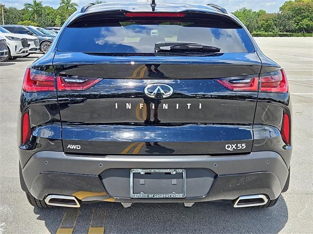 Photo of 2025 Black Obsidian INFINITI QX55