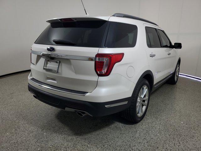 Photo of 2018 White Platinum Clearcoat Metallic Ford Explorer