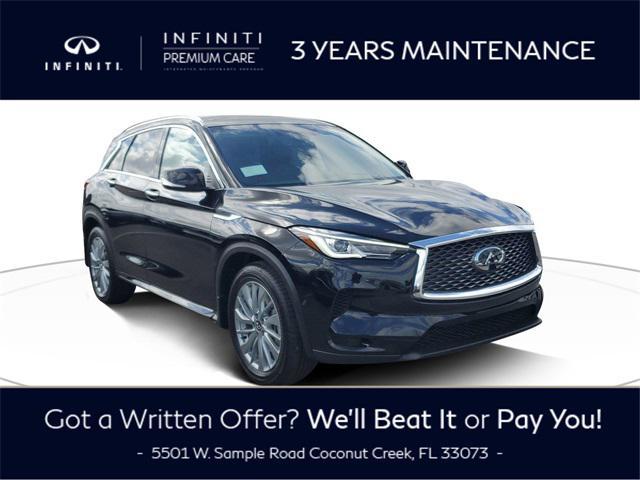 Photo of 2025 Black Obsidian INFINITI QX50