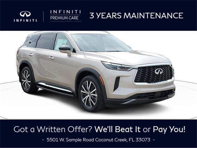Photo of 2025 Warm Titanium INFINITI QX60