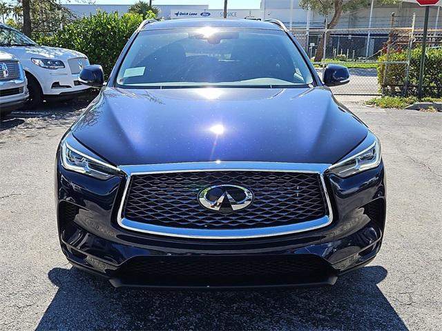 Photo of 2025 Hermosa Blue INFINITI QX50