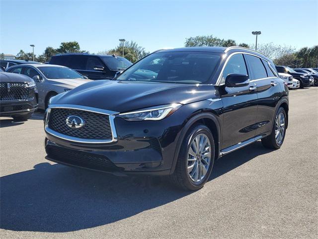 Photo of 2025 Black Obsidian INFINITI QX50