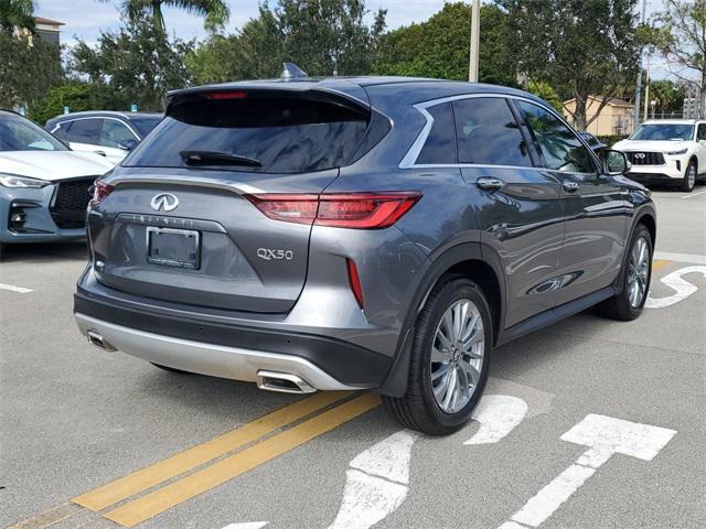 Photo of 2025 Graphite Shadow INFINITI QX50