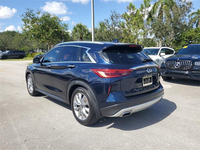 Photo of 2021 Hermosa Blue INFINITI QX50