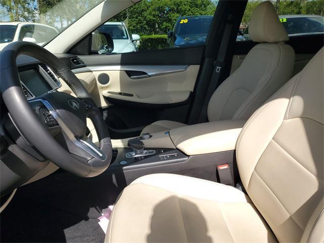 Photo of 2021 Hermosa Blue INFINITI QX50