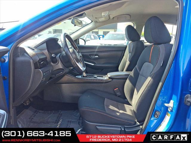 Photo of 2021 Electric Blue Metallic Nissan Sentra