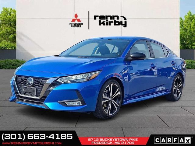 Photo of 2021 Electric Blue Metallic Nissan Sentra
