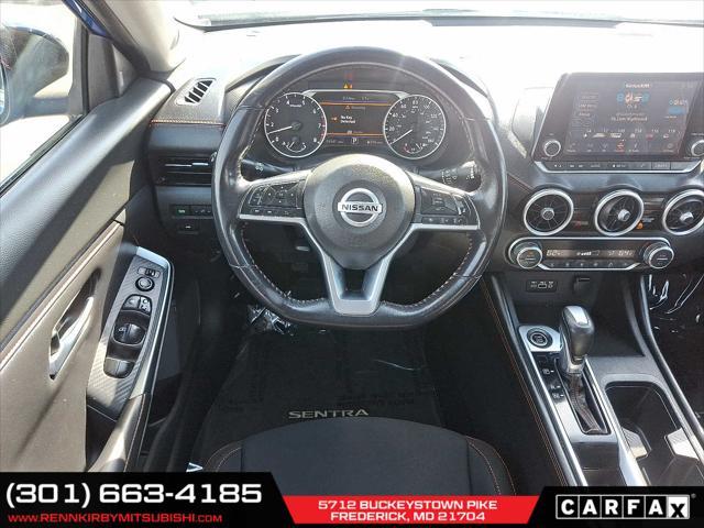 Photo of 2021 Electric Blue Metallic Nissan Sentra
