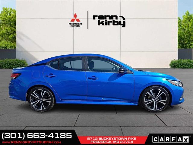 Photo of 2021 Electric Blue Metallic Nissan Sentra