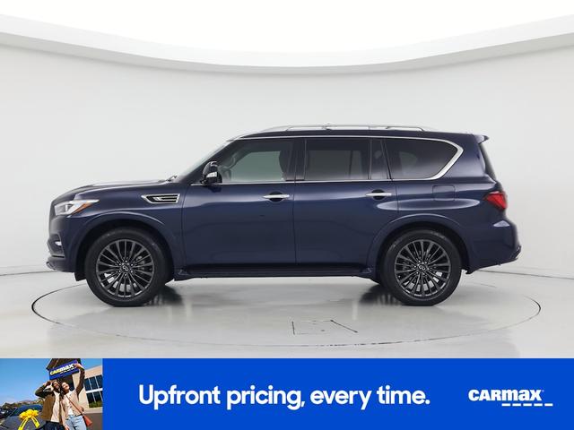Photo of 2022 Blue INFINITI QX80