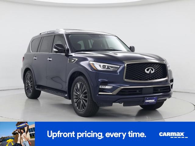 Photo of 2022 Blue INFINITI QX80
