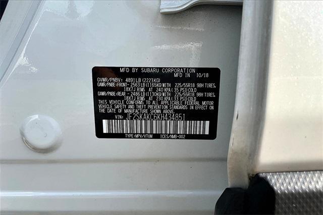 Photo of 2019 Crystal White Pearl Subaru Forester