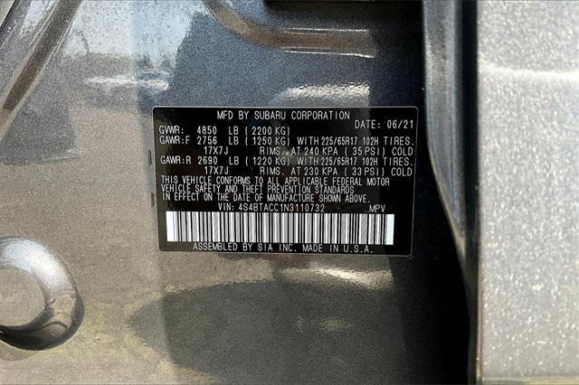 Photo of 2022 Magnetite Gray Metallic Subaru Outback