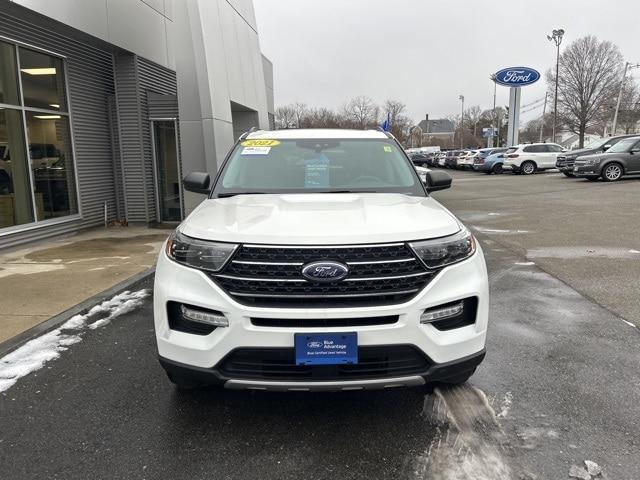 Photo of 2021 STAR WHITE MET TRI-COAT Ford Explorer