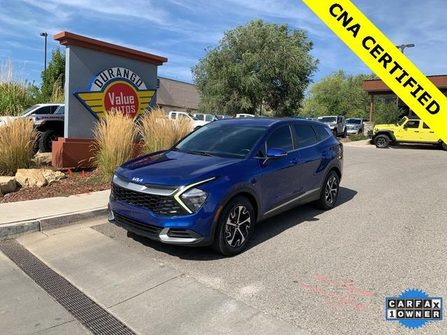 Photo of 2023 Sapphire Blue Kia Sportage