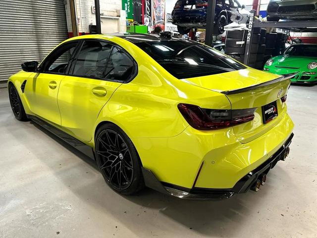 Photo of 2022 Yellow BMW M3