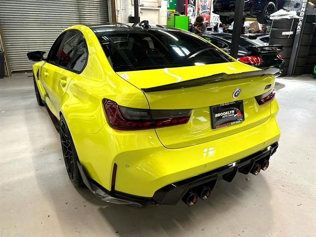 Photo of 2022 Yellow BMW M3
