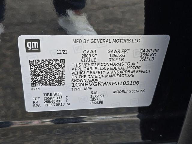 Photo of 2023 Mosaic Black Metallic Chevrolet Traverse