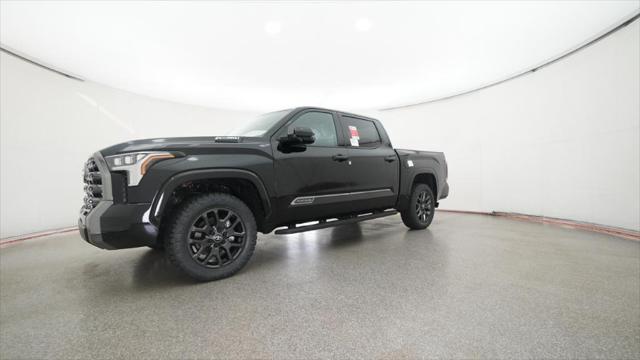 Photo of 2025 Midnight Black Metallic Toyota Tundra Hybrid