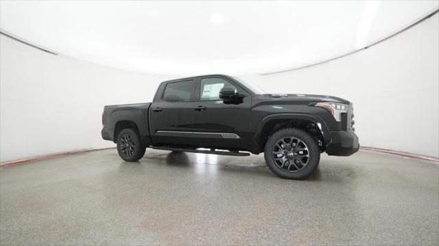 Photo of 2025 Midnight Black Metallic Toyota Tundra Hybrid
