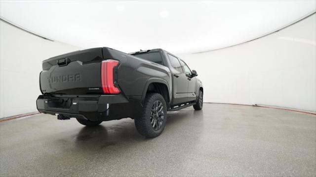 Photo of 2025 Midnight Black Metallic Toyota Tundra Hybrid