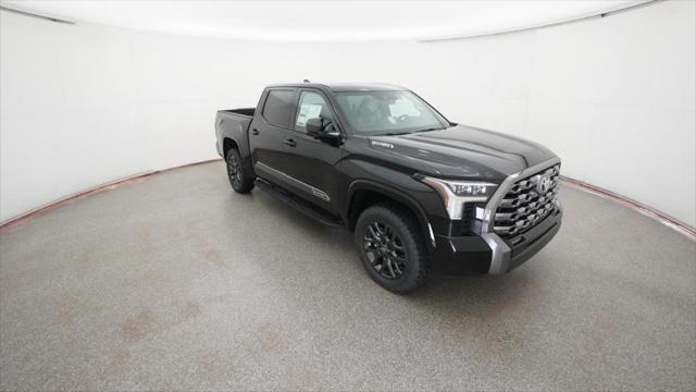 Photo of 2025 Midnight Black Metallic Toyota Tundra Hybrid