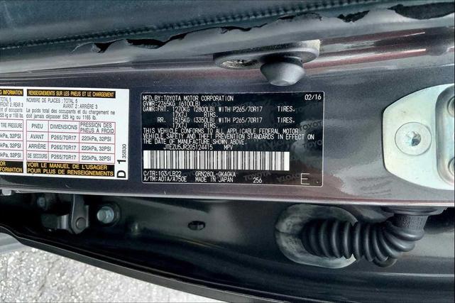 Photo of 2016 Magnetic Gray Metallic Toyota 4Runner
