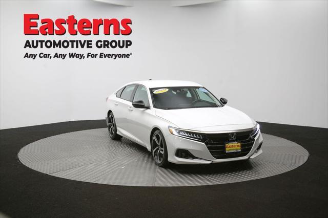 Photo of 2021 Platinum White Pearl Honda Accord