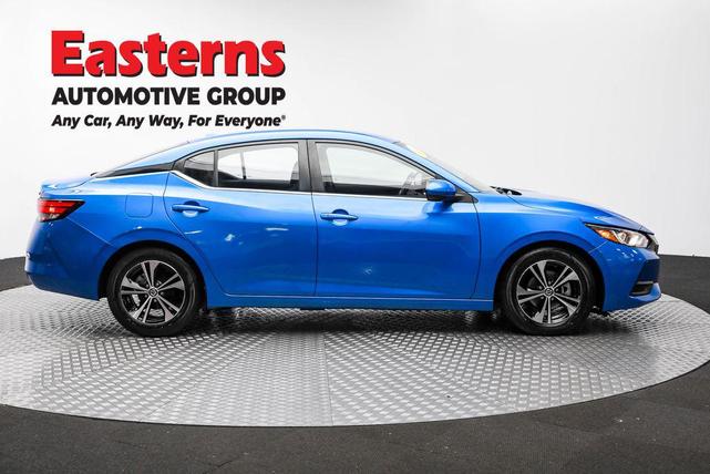 Photo of 2021 Electric Blue Metallic Nissan Sentra