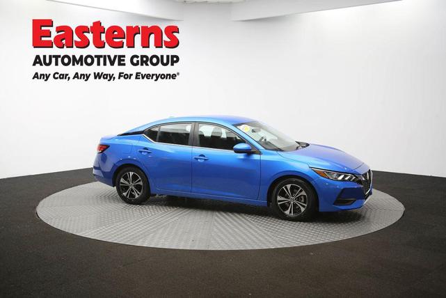 Photo of 2021 Electric Blue Metallic Nissan Sentra