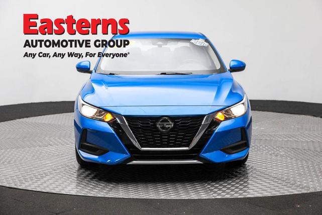 Photo of 2021 Electric Blue Metallic Nissan Sentra