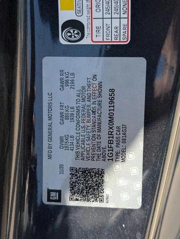 Photo of 2021 Shadow Gray Metallic Chevrolet Camaro