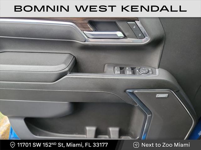 Photo of 2023 Glacier Blue Metallic Chevrolet Silverado 1500