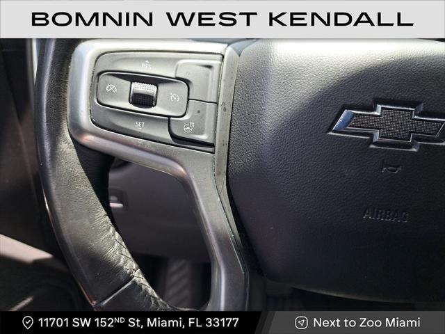 Photo of 2020 Black Chevrolet Silverado 1500