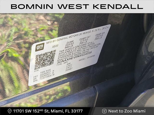 Photo of 2022 Iron Gray Metallic Chevrolet Equinox